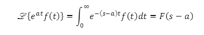 Theorems of Laplace Transform 5