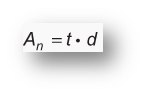 Notch-area-formula