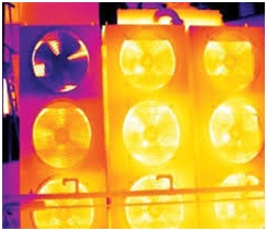 Heated Transformer - Thermal Imaging 