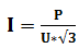 three-phase-low-middle-voltage-formula