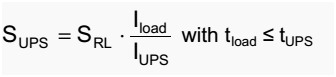 size UPS formula