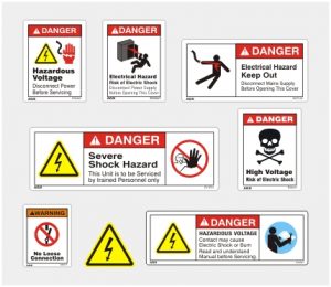 Power Outage Safety Before During And After   Electrical Safety Signs 300x260 